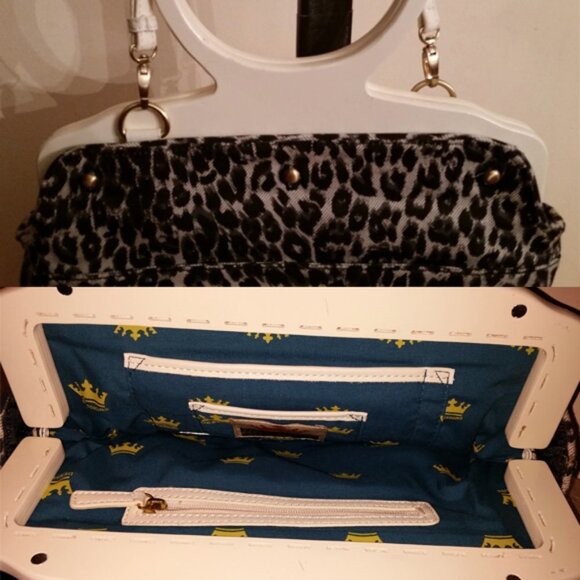 DEE Ocleppo hand shoulder bag purse reversable - Picture 6 of 8